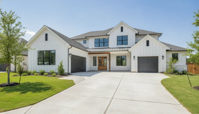New construction home in North Texas